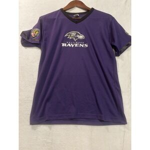 Baltimore Ravens‎ Jersey Youth Size Large NFL Purple & Black Franklin Football